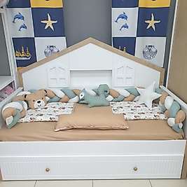 SİNCAP AYICIK MODEL LÜX MONTESSORİ UYKU SETİ