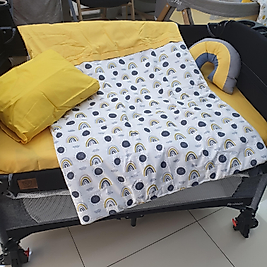 GÜNEŞ MODEL LÜX 5 PARÇA PARK YATAK UYKU SETİ