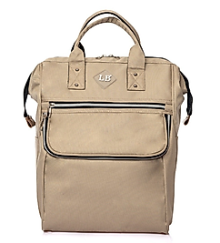 Büyük Boy Anne Bebek Bakım Sırt Çantası ( Krem )