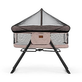 TOMMY BABY RUBBY KATLANIR PORTATİF BEŞİK (KAHVE)