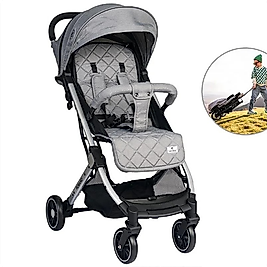LORELLİ FİORANO LÜX KABİN BOY BEBEK ARABASI (GRİ) - TAŞINABİLİR VE ŞIK TASARIM