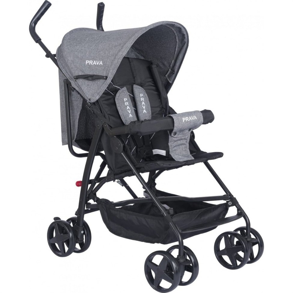 PRAVA SMART LÜX BASTON ARABA (GRİ) - KOMPAKT VE HAFİF TASARIM