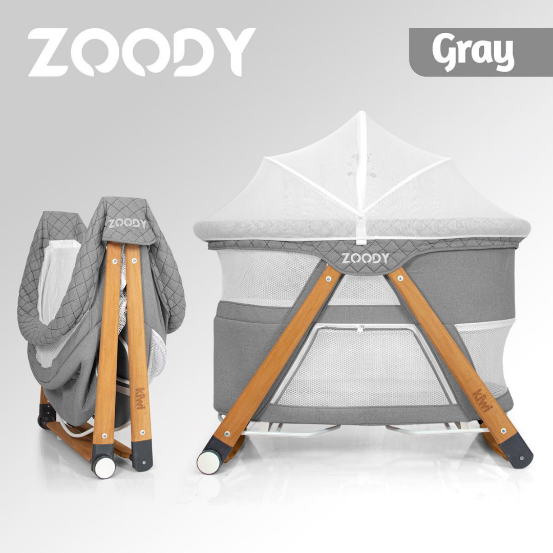 KİWİ ZOODY MODEL SALLANIR LÜX PARK BEŞİK ( GRİ )