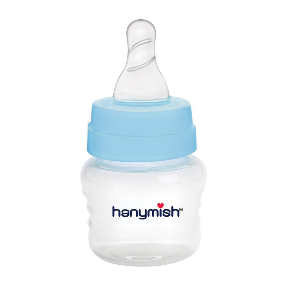 HANYMISH PP MİNİ BİBERON 60 ML ( MAVİ) 0-6 AY