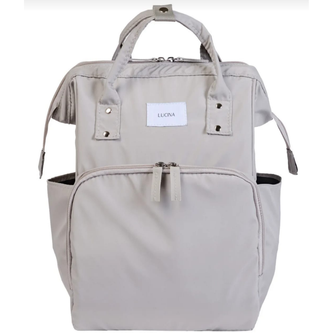 LİTTLE BABY  LUCINA  MODEL LÜX ANNE BEBEK BAKIM ÇANTASI ( GRİ )