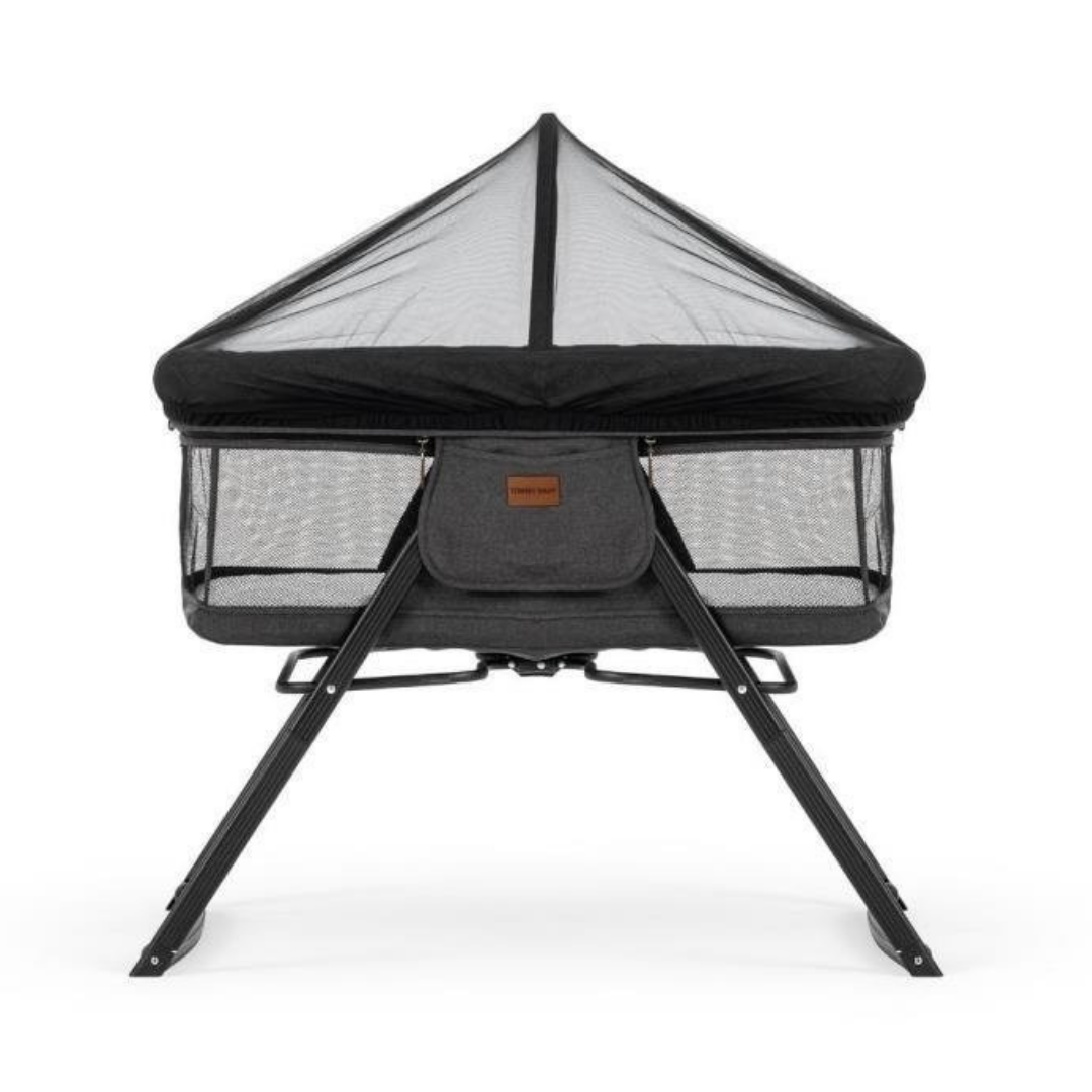 TOMMY BABY RUBBY KATLANIR PORTATİF BEŞİK (ANTRASİT)