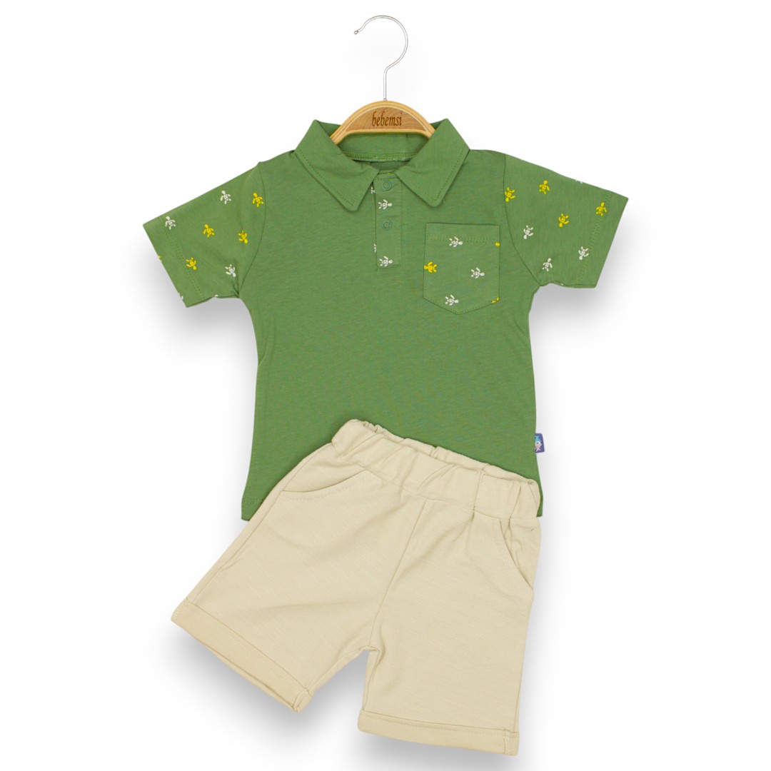 NAZAR KAPLUMBAĞA BASKILI BEBEK TAKIM 9-24 AY