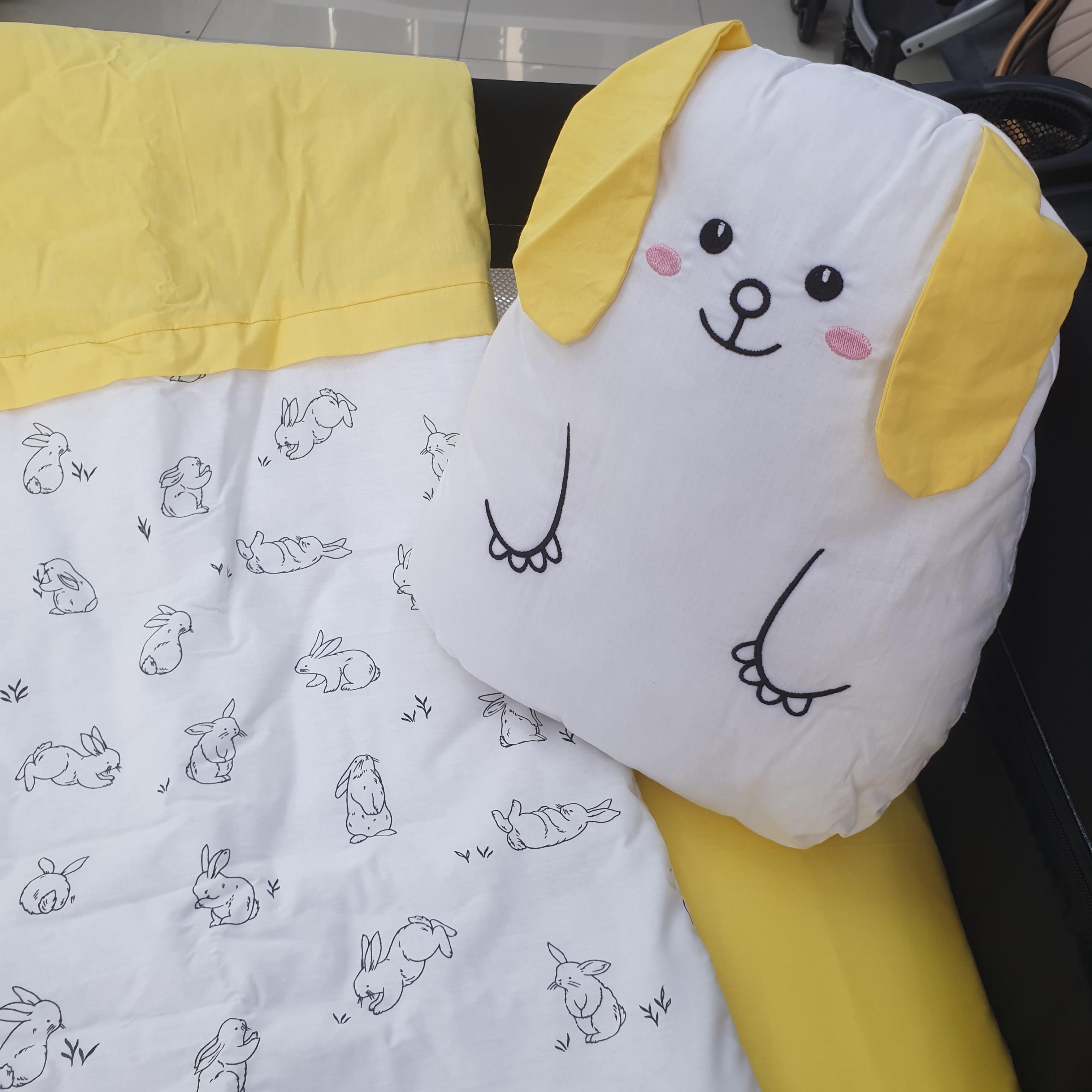 TAVŞAN MODEL LÜX 5 PARÇA PARK YATAK UYKU SETİ