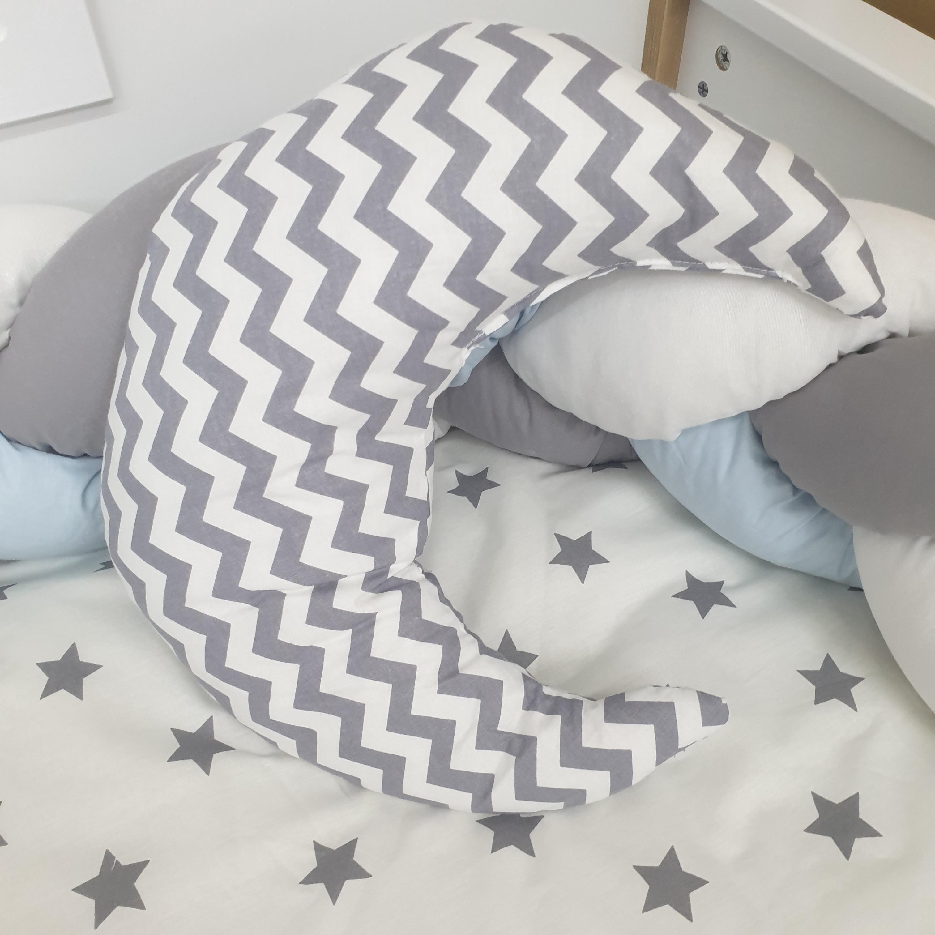 YILDIZLI FİL MODEL LÜX MONTESSORİ UYKU SETİ (MAVİ)